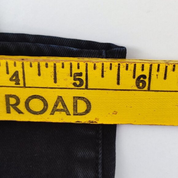 Buffalo David Bitton Faith jeans women's size W32 black min-rise skinny stretch - Picture 16 of 16